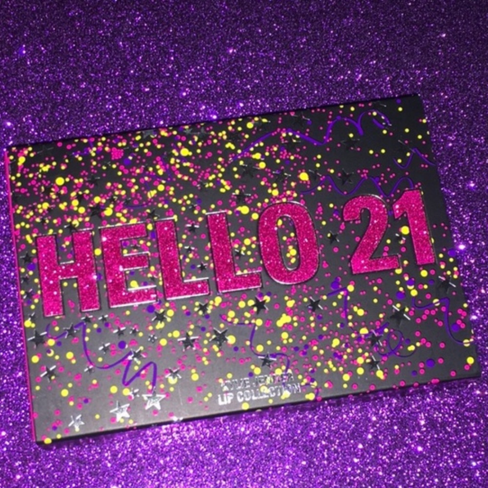BNIB Kylie Jenner “Hello 21” Mini Lip Kit.